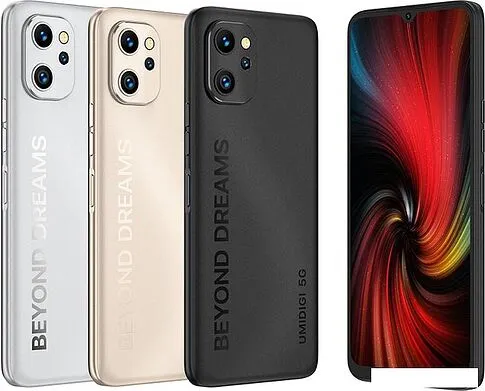 Смартфон Umidigi F3 5G 8GB/128GB (черный)