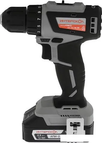 Дрель-шуруповерт Интерскол МиниМАКС ДА-10/18В (с 2-мя АКБ, кейс)