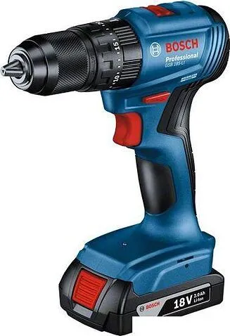 Ударная дрель-шуруповерт Bosch GSB 185-LI Professional 06019K3103 (без АКБ, кейс)