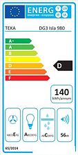 Кухонная вытяжка TEKA DG3 Isla 980 [40485140]