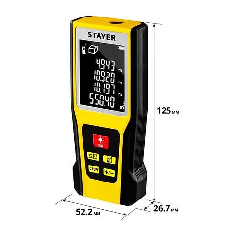 Лазерный дальномер Stayer Professional LDM60 34957