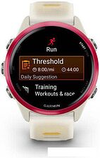 Умные часы Garmin Forerunner 570 42 мм (бежевый/розовый) Умные часы Garmin Forerunner 570 42 мм (бежевый/розовый)