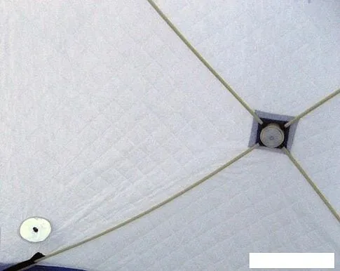 Палатка для зимней рыбалки Следопыт КУБ 3 Эконом (белый/синий)