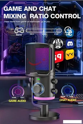 Проводной микрофон FIFINE TAM6 (черный)