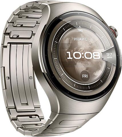 Умные часы Huawei Watch 5 46 мм (титановый, с титановым браслетом, международная версия)