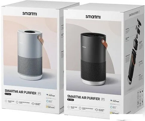 Очиститель воздуха SmartMi Air Purifier P1 ZMKQJHQP11 (темно-серый)