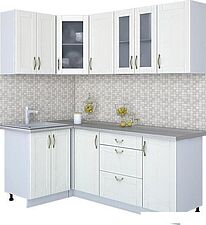 Готовая кухня Интерлиния Мила Крафт 1.2x2.0 (дуб полярный) Готовая кухня Интерлиния Мила Крафт 1.2x2.0 (дуб полярный)
