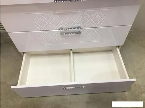 Комод Rinner Тиффани М23 (текстурный белый)