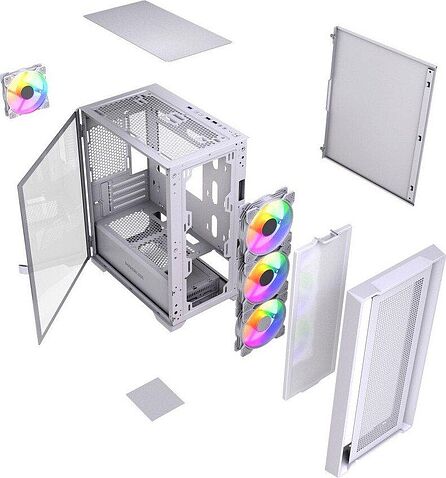 Корпус Powercase Alisio Micro X4W V2 LE CAMCXW-A4-LE