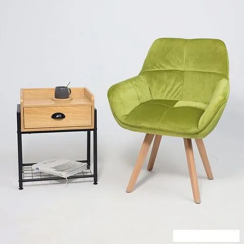 Тумба AksHome Lester (дуб сонома/черный)