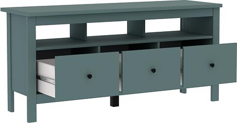 Тумба Mio Tesoro Сага 3 ящика 2.08.03.090.6 (темно-бирюзовый)