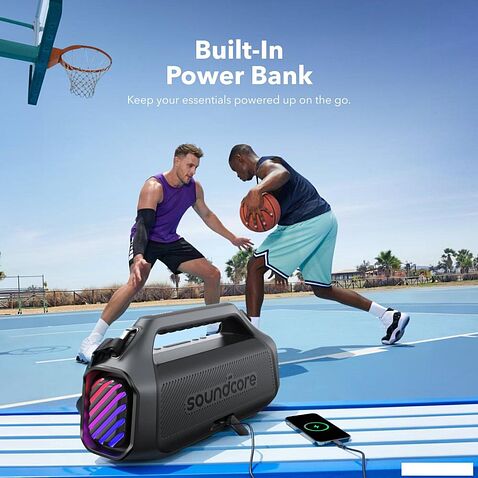 Беспроводная колонка Anker Soundcore Boom 2 Plus (черный)