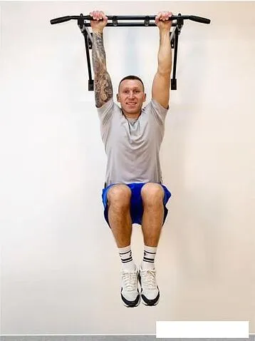 Турник Absolute Champion треххватный к стене Maх (черный)