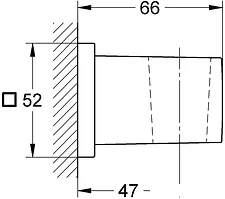 Держатель душевой лейки Grohe Euphoria Cube 27693000