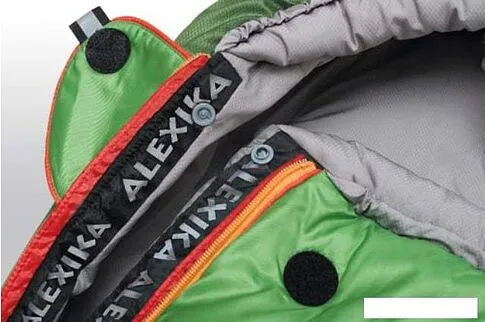 Спальный мешок AlexikA Mountain (зеленый, молния справа)