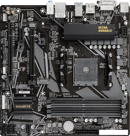 Материнская плата Gigabyte B550M DS3H (rev. 1.7)