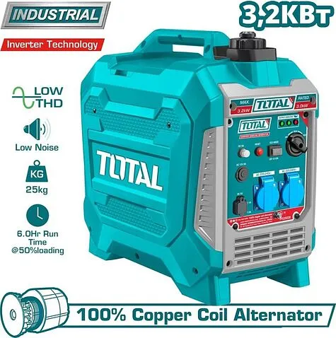 Бензиновый генератор Total TP535006