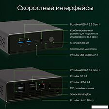 Компактный компьютер Digma Pro Minimax U1 DPP5-ADXW02