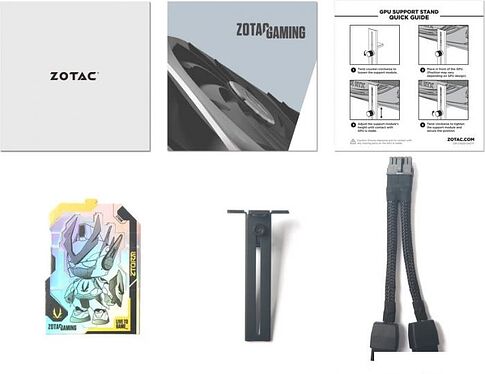 Видеокарта ZOTAC GeForce RTX 4070 Super Trinity Black Edition 12GB GDDR6X ZT-D40720D-10P