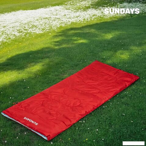 Спальный мешок Sundays ZC-SB001 (2шт, красный)