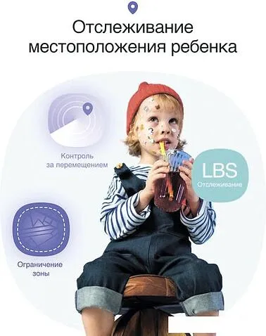 Детские умные часы Prolike PLSW11BL (голубой)