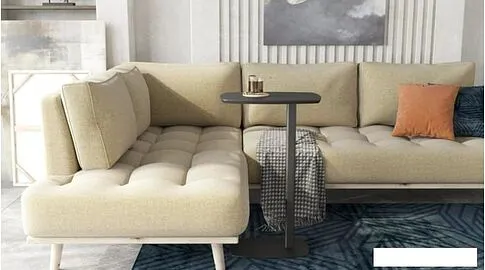 Приставной столик Калифорния мебель Дей (графит)