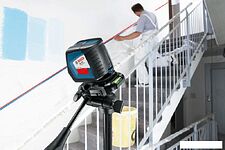 Лазерный нивелир Bosch GLL 2-50 (с держателем BM 1 и приемником LR 2) [0601063103]