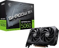 Видеокарта MSI GeForce RTX 5060 8G Shadow 2X OC