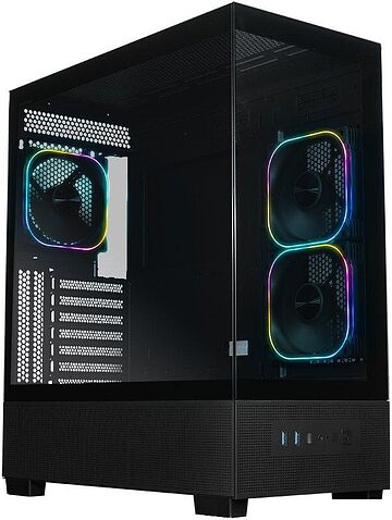 Корпус XASTRA Q500 3ARGB-FG-C10-UC (черный)
