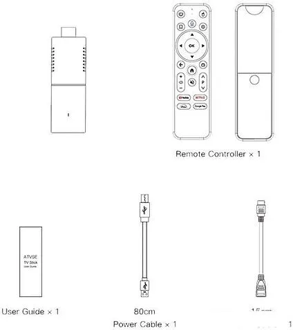 Смарт-приставка Miru N5 Nova Stick 2ГБ/8ГБ
