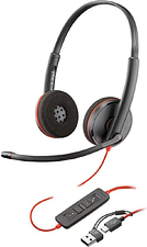 Офисная гарнитура Poly Blackwire 3220 8X228A6