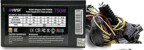 Блок питания Hiper HPB-750RGB