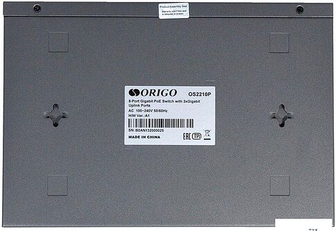 Настраиваемый коммутатор Origo OS2210P/120W/A1A