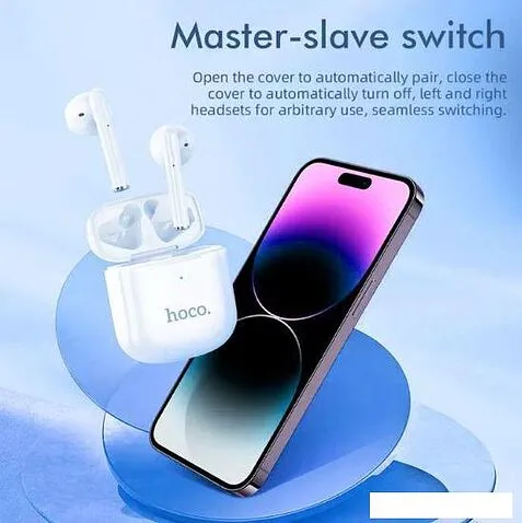 Наушники Hoco EW19 Plus (голубой)