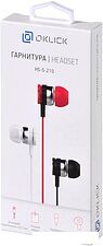 Наушники с микрофоном Oklick HS-S-210 (белый)