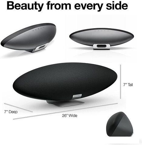 Беспроводная аудиосистема Bowers & Wilkins Zeppelin 2021 (черный)