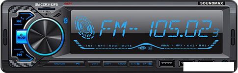 USB-магнитола Soundmax SM-CCR3182FB
