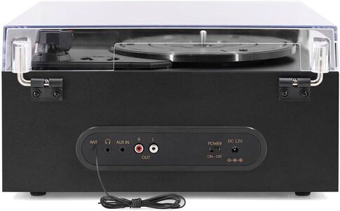 Многофункциональный аудиоцентр Ritmix LP-400B (черный)