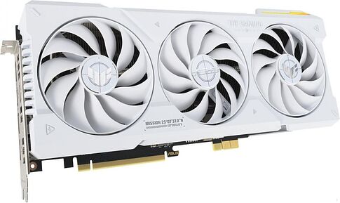 Видеокарта ASUS TUF Gaming GeForce RTX 4070 Ti Super BTF White OC Edition 16GB GDDR6X TUF-RTX4070TIS-O16G-BTF-WHITE