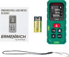 Лазерный дальномер Ermenrich Reel GS80 83085 Лазерный дальномер Ermenrich Reel GS80 83085