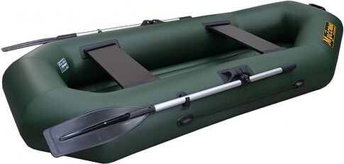 Гребная лодка Муссон S-240 НД (серый)