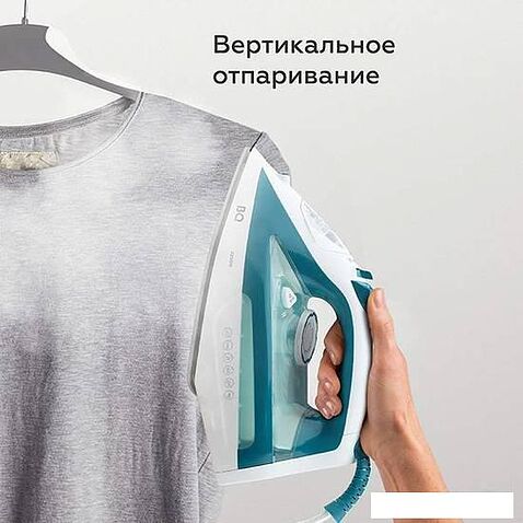 Утюг BQ SI1009 (белый/бирюзовый)
