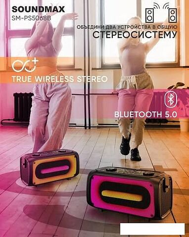 Беспроводная колонка Soundmax SM-PS5068B