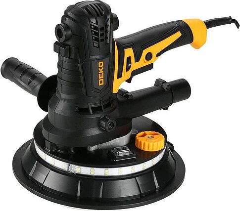 Шлифмашина для стен и потолков Deko DKWS1000 LED 085-1060