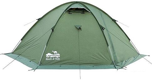 Экспедиционная палатка TRAMP Rock 2 v2 (зеленый)