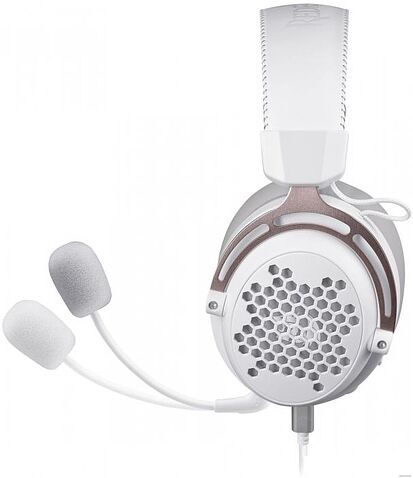 Наушники Redragon Diomedes (белый/розовый)