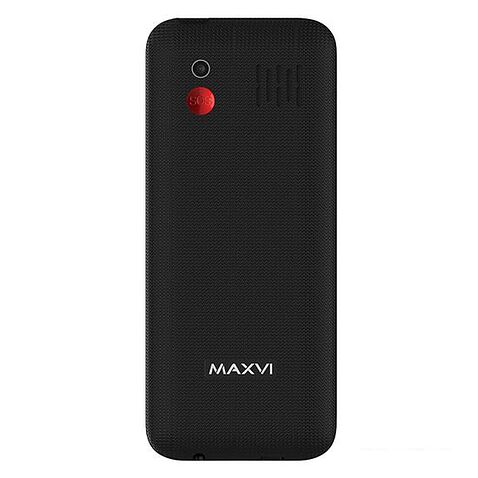 Кнопочный телефон Maxvi B35 (черный)