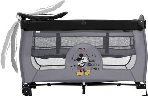 Манеж-кровать Hauck Sleep’n Play 60069-6 (Center Mickey Mouse Grey)