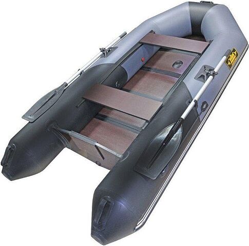 Моторно-гребная лодка Муссон 2800 СК LIGHT (серый/черный)