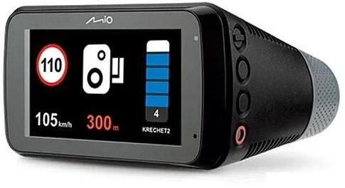 Видеорегистратор-радар детектор-GPS информатор (3в1) Mio MiVue i80